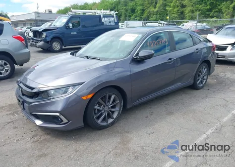 2020 Honda Civic Ex из США, поврежденный, VIN 19XFC1F34LE220973